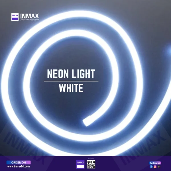 Neon Light White color in bd