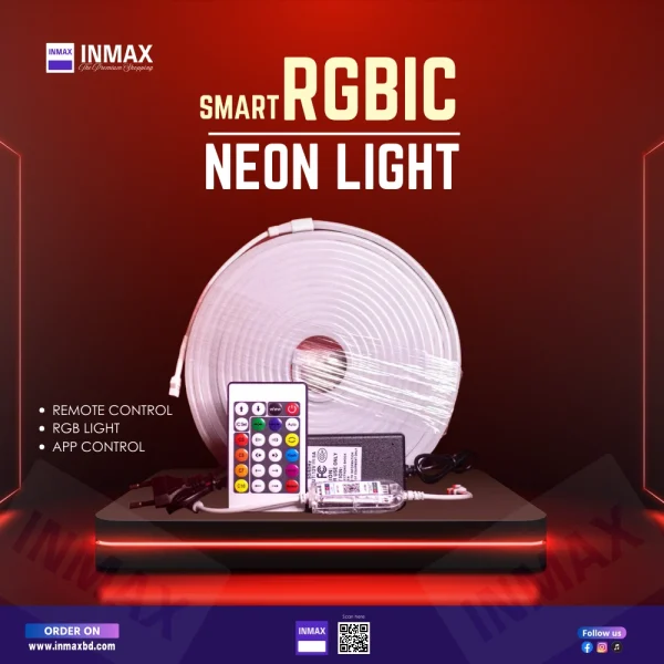 Smart RGBIC NEON Light price in bd by INMAX